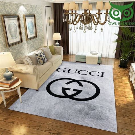 gucci home decor flowers|Gucci rug for living room.